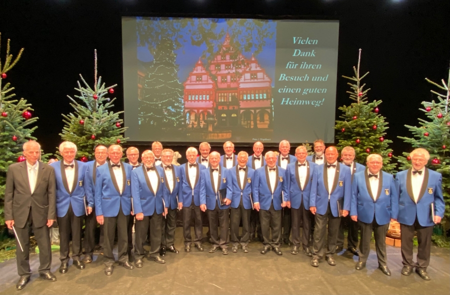 Eine musikalische Revue zur Weimarer Republik im Paderborner Land am 13. November in der Wewelsburg. © Polizeichor Paderborn